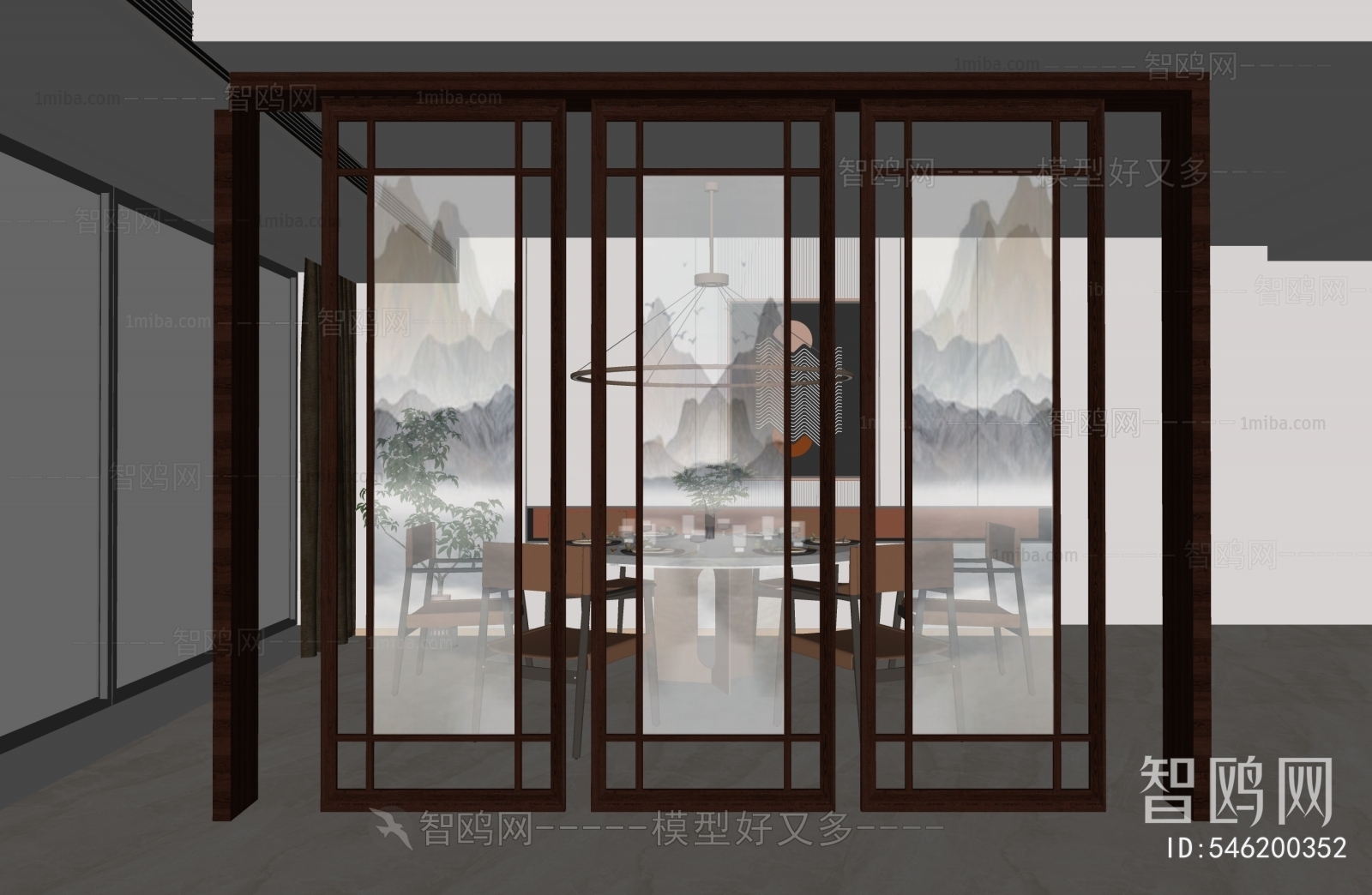 New Chinese Style Partition