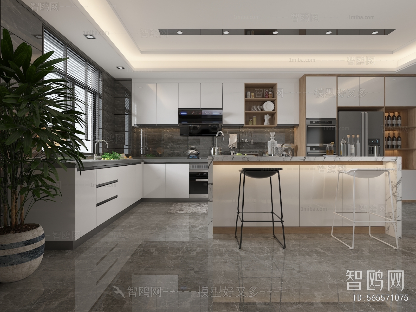 Modern The Kitchen