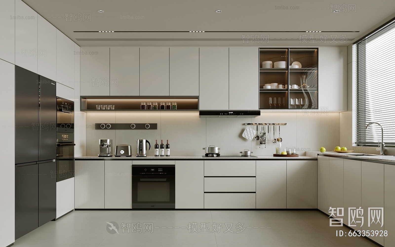 Modern The Kitchen