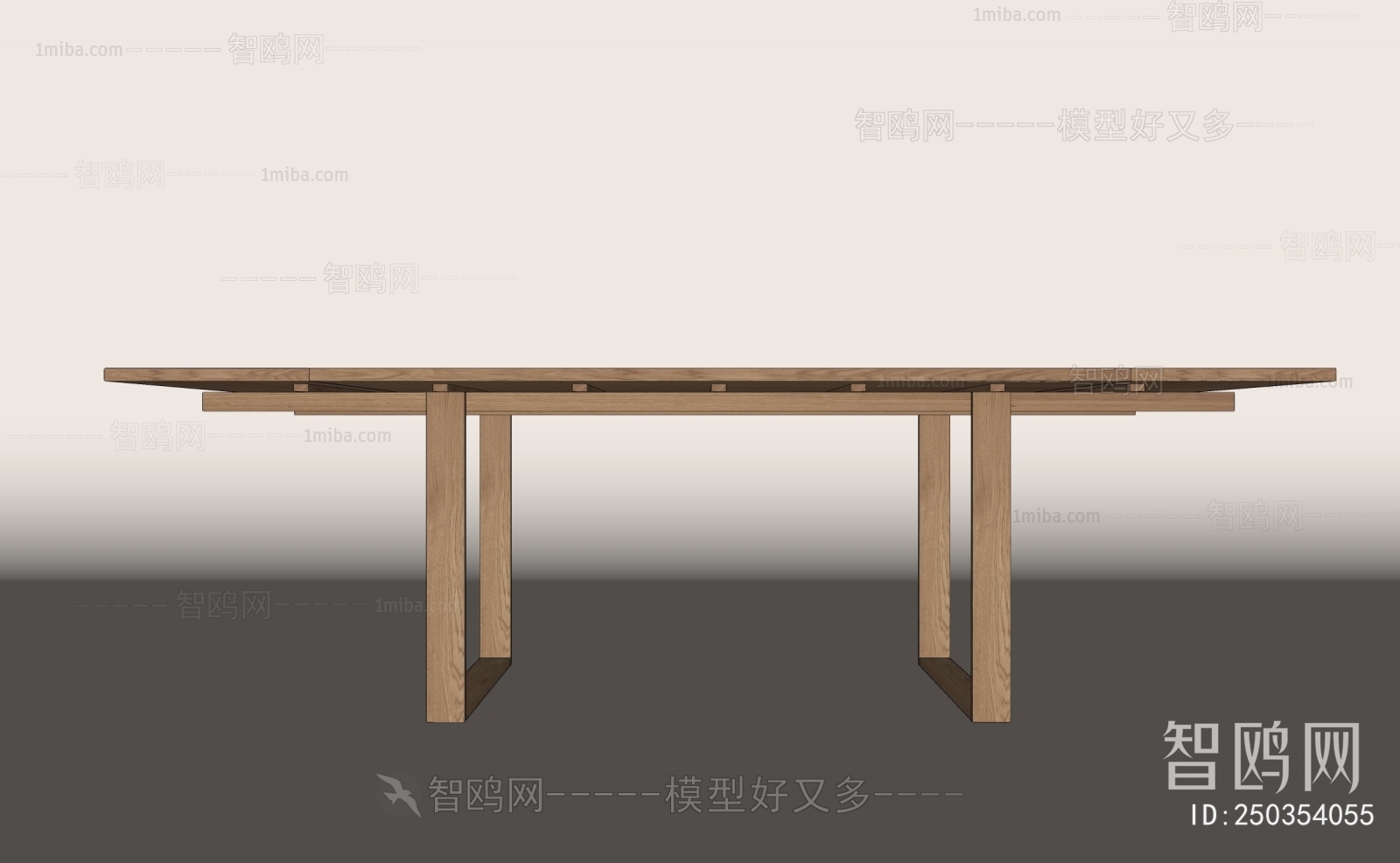 Wabi-sabi Style Dining Table