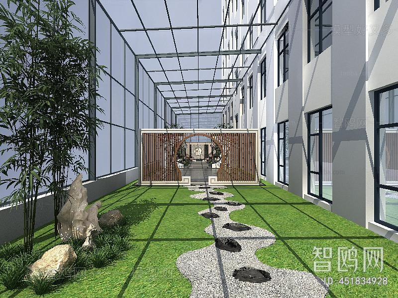 Chinese Style Courtyard/landscape