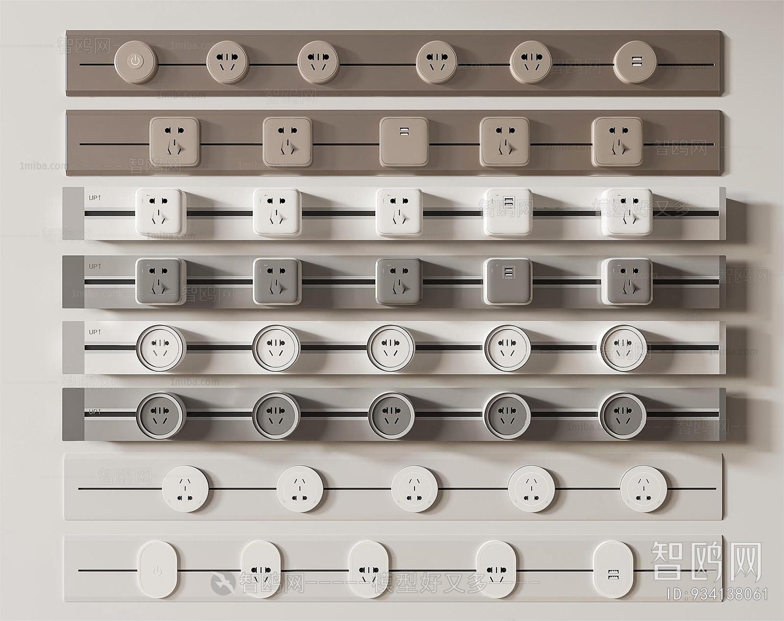 Modern Socket Panel