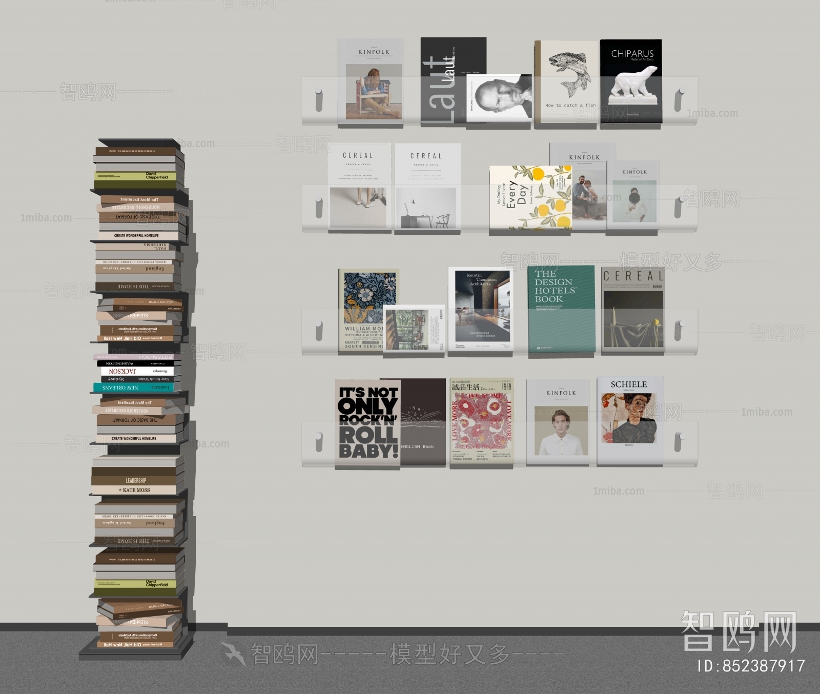 Modern Bookshelf