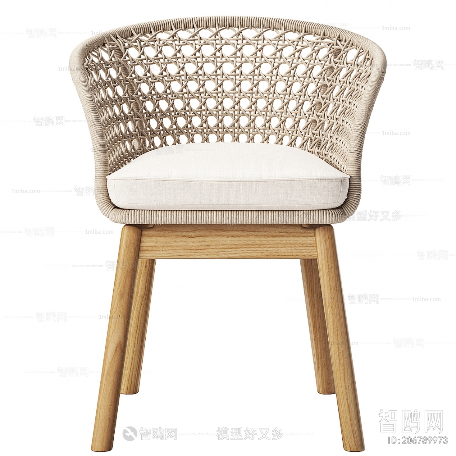 Eichholtz现代编织休闲椅