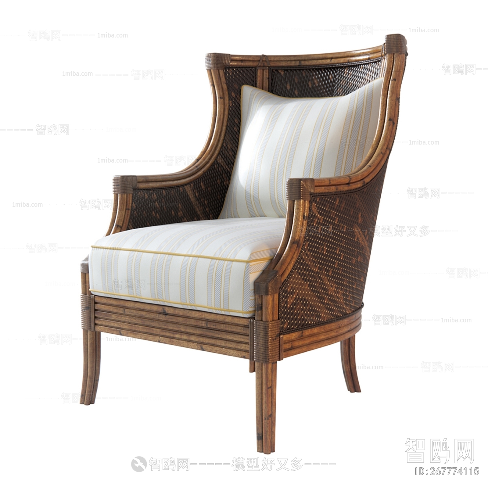 Simple European Style Lounge Chair