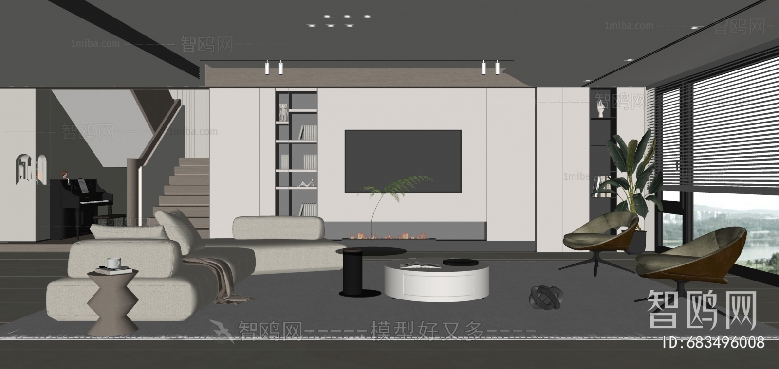 Modern A Living Room