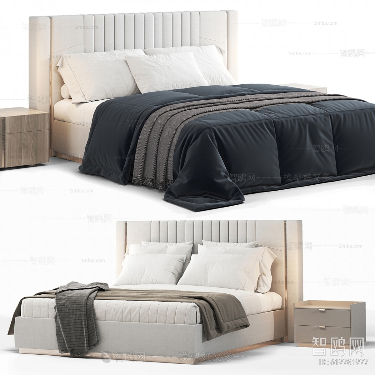 Modern Double Bed