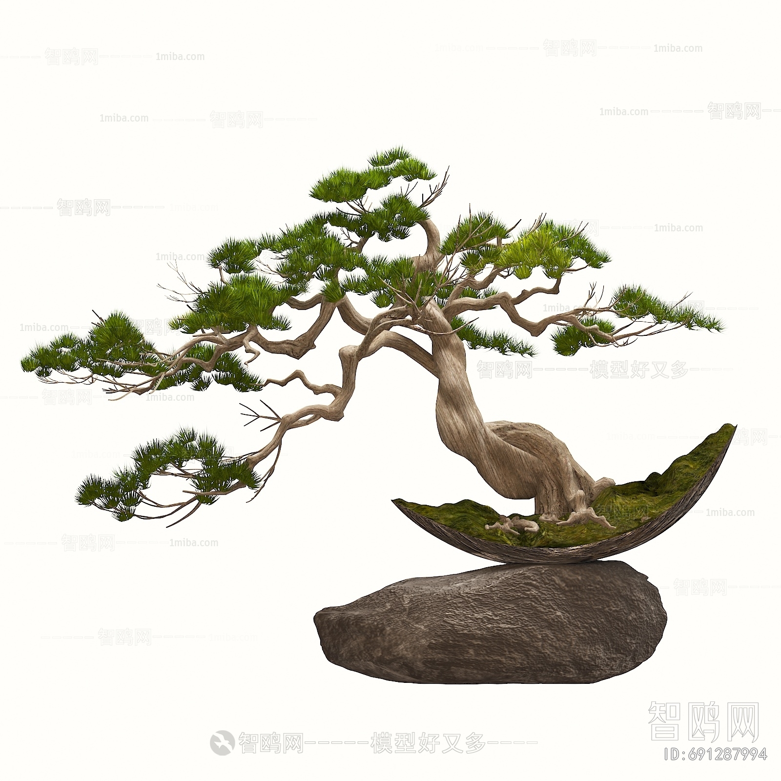 New Chinese Style Bonsai