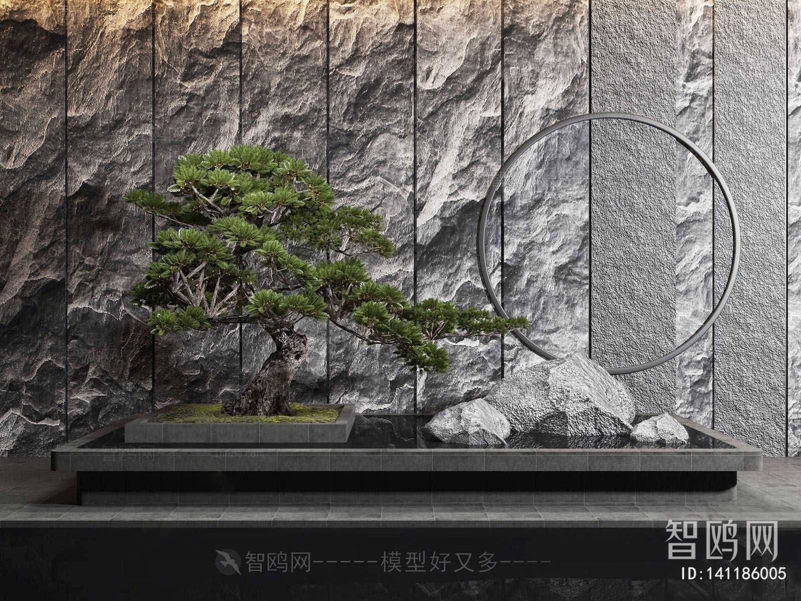 New Chinese Style Plant Landscaping