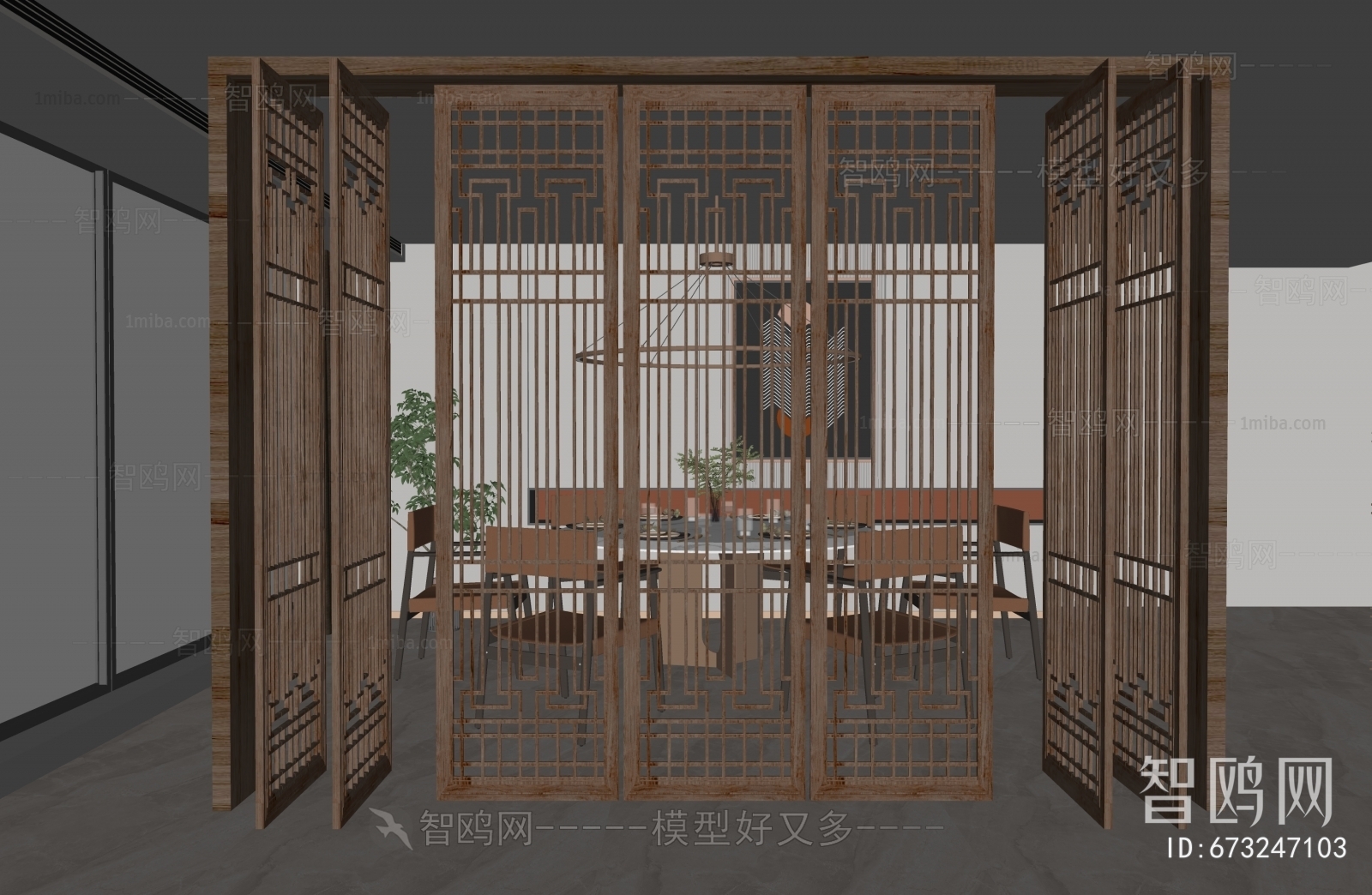 New Chinese Style Partition