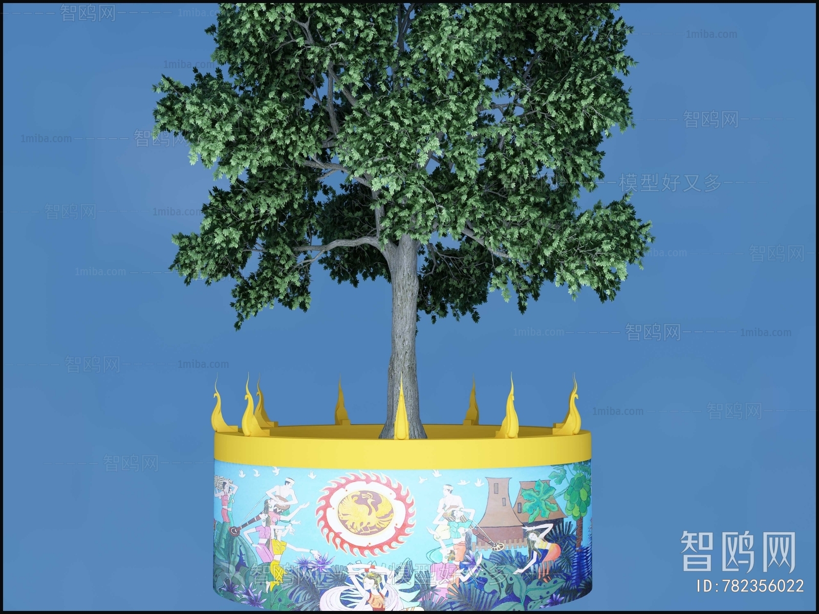 New Chinese Style Tree