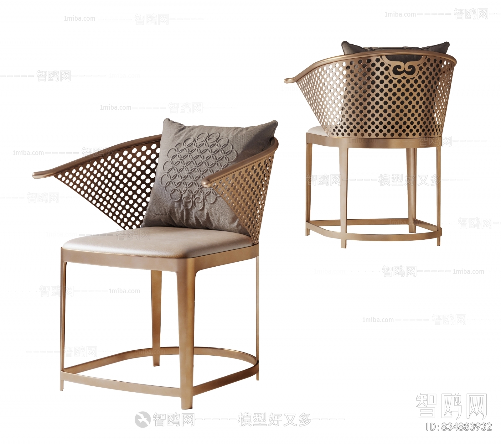 New Chinese Style Lounge Chair