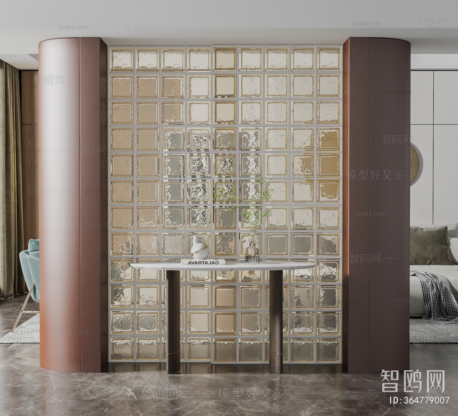 Modern Glass Screen Partition