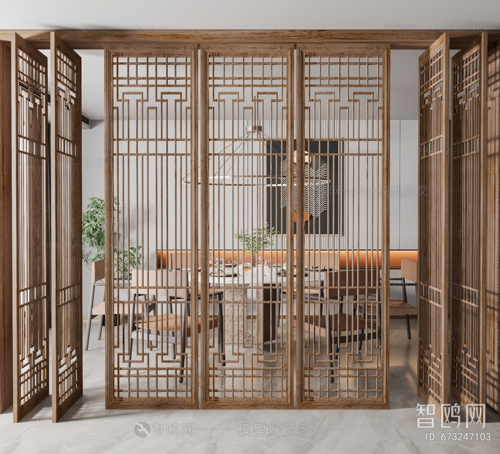 New Chinese Style Partition