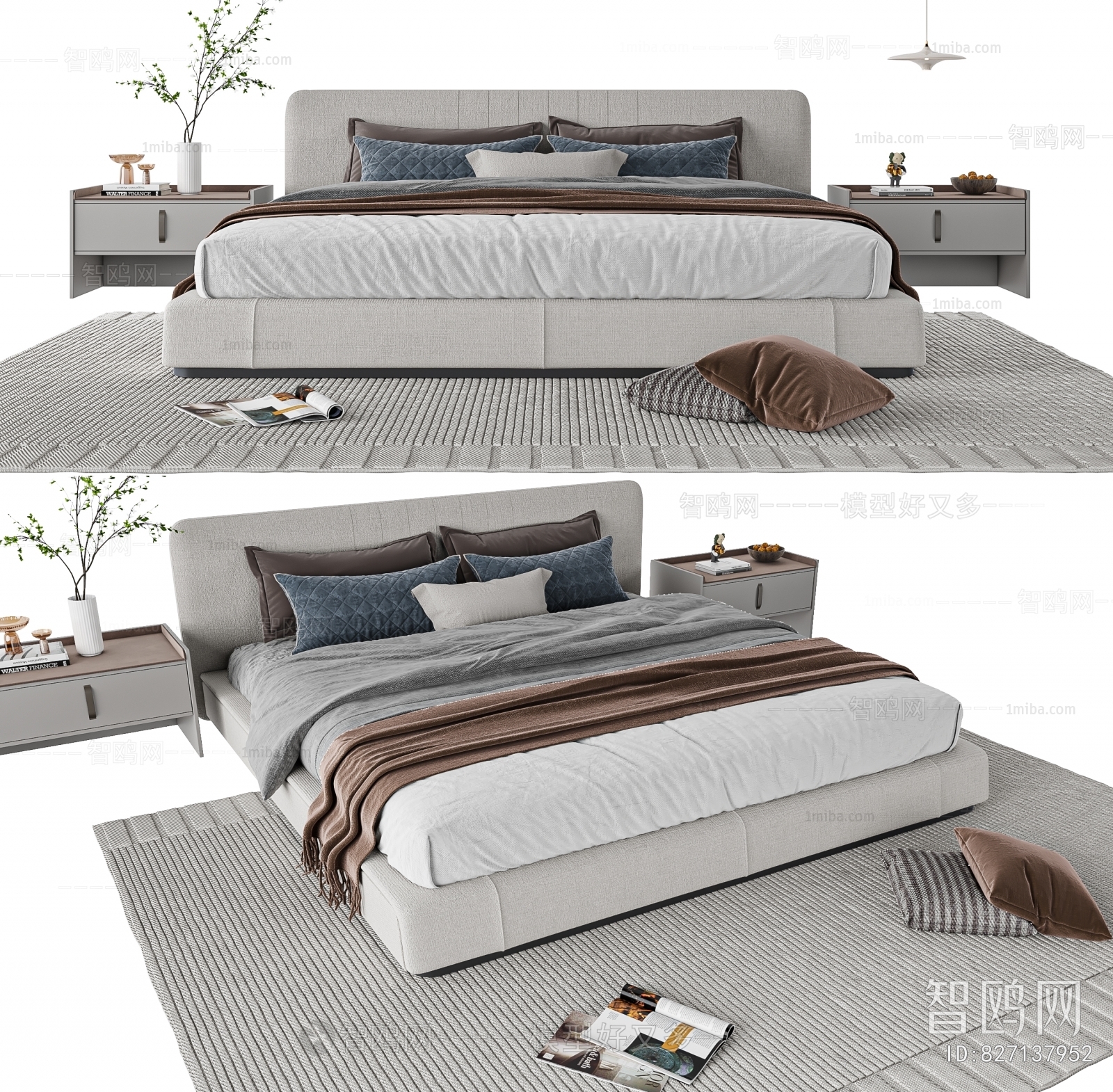 Modern Double Bed