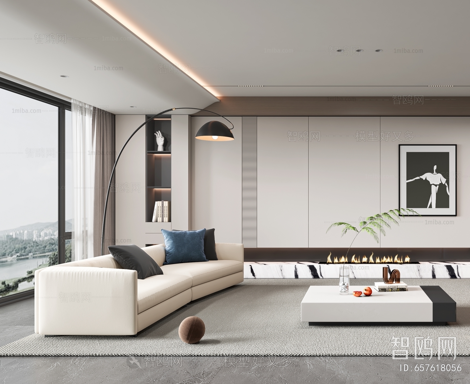 Modern A Living Room