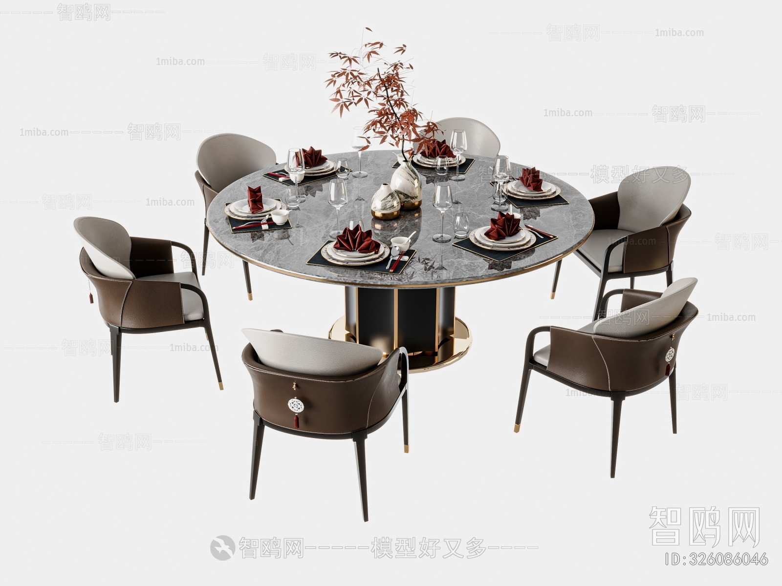 New Chinese Style Dining Table And Chairs