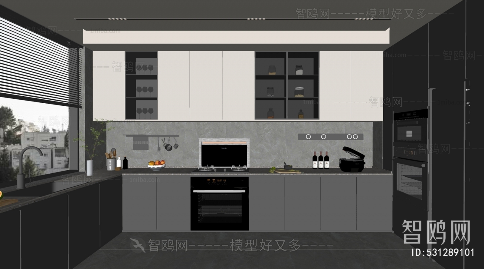 Modern The Kitchen