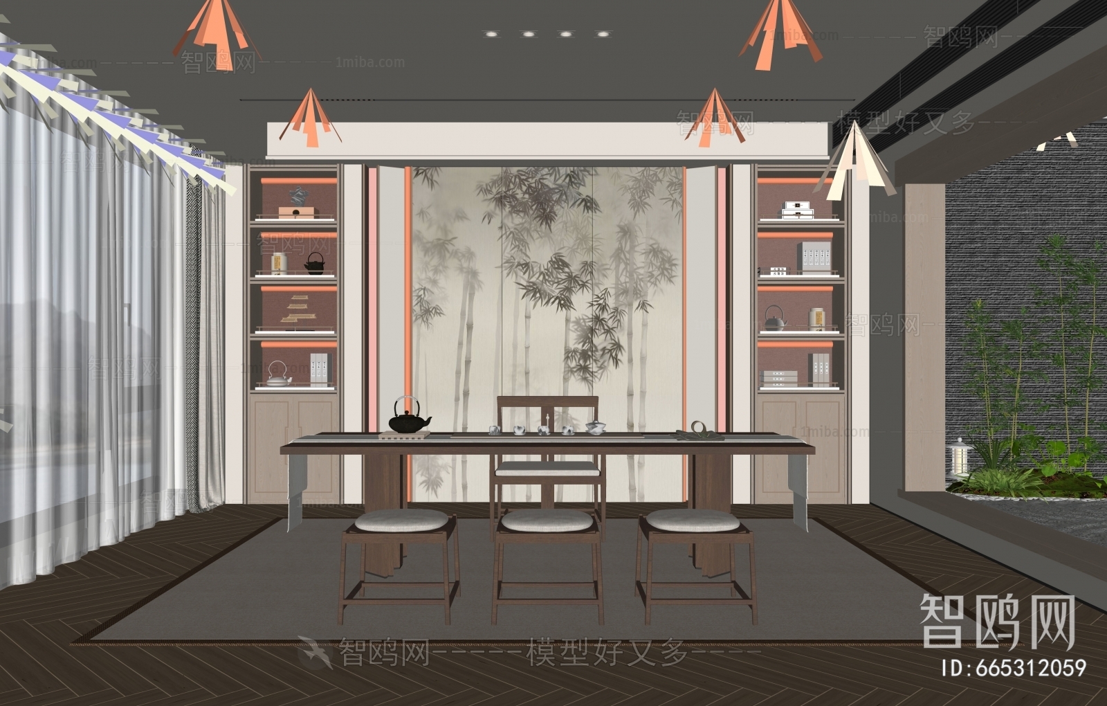 New Chinese Style Tea House