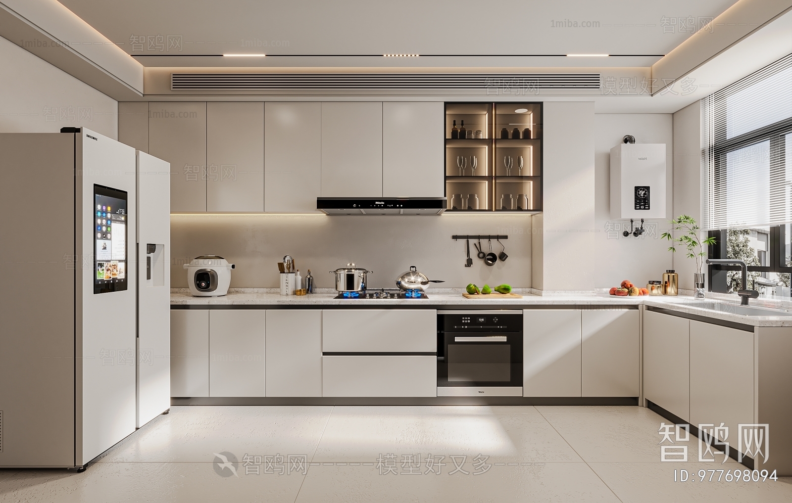 Modern The Kitchen