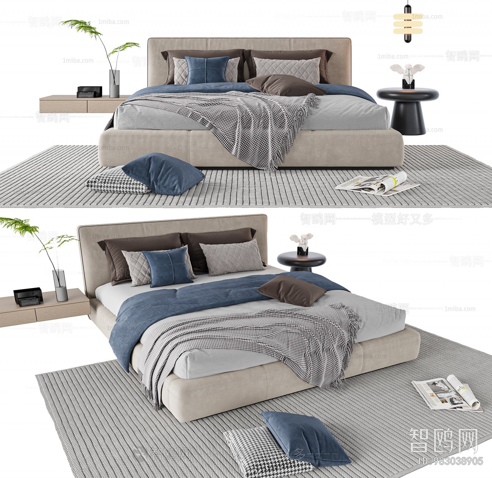 Modern Double Bed