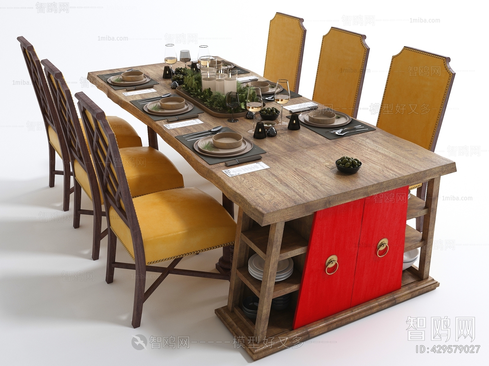 New Chinese Style Dining Table And Chairs