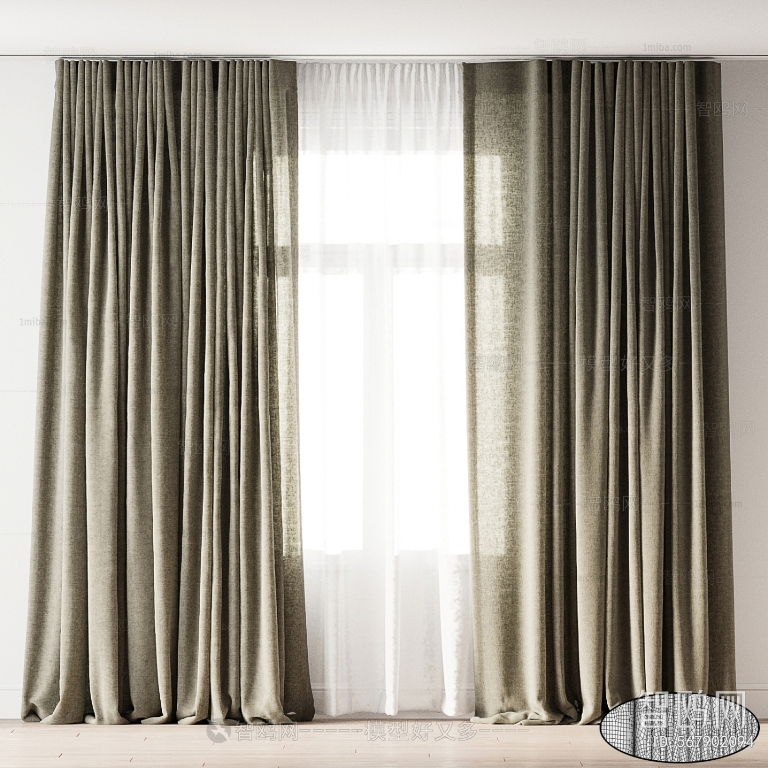 Modern The Curtain