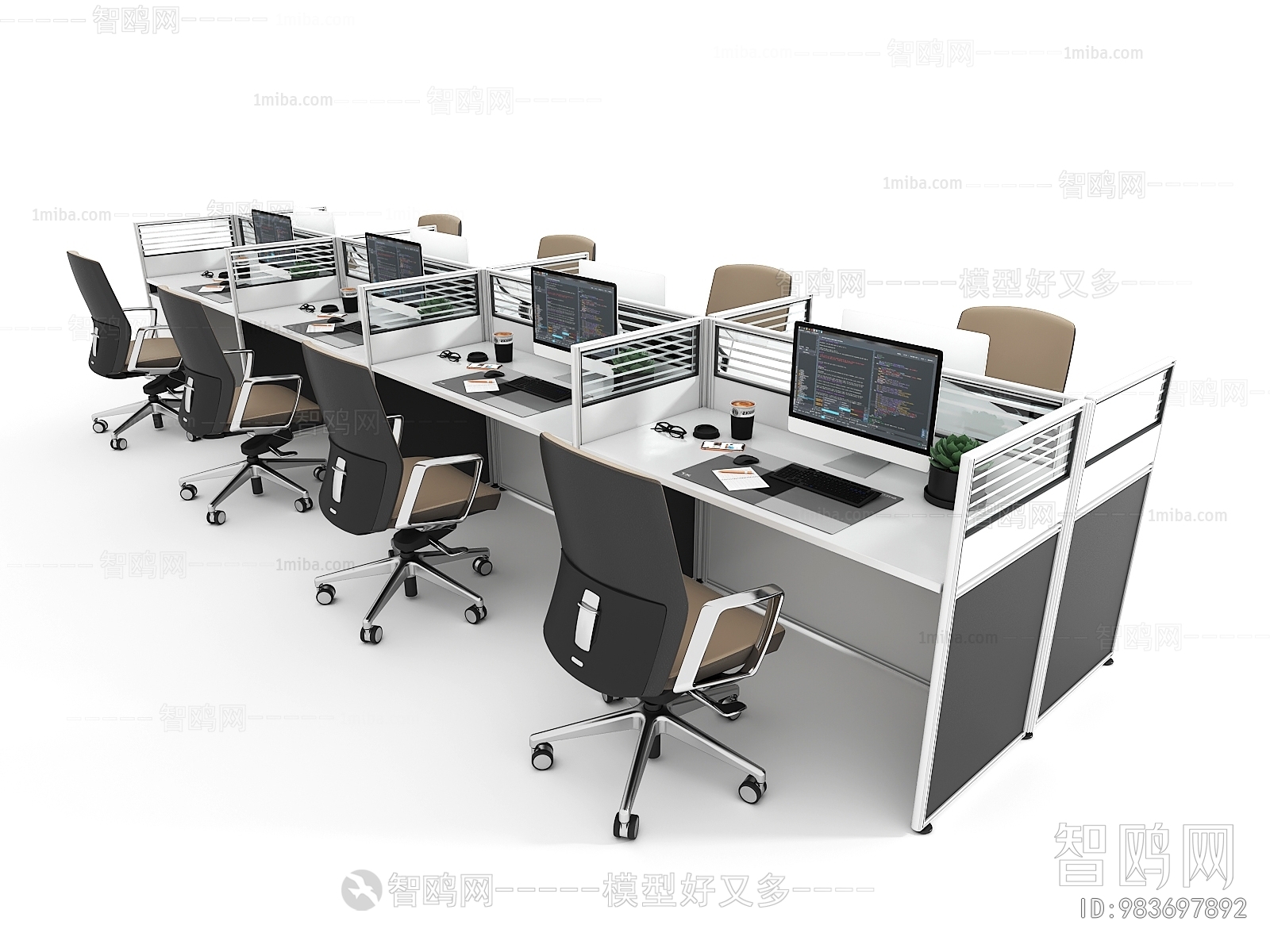 Modern Office Desk And Chair