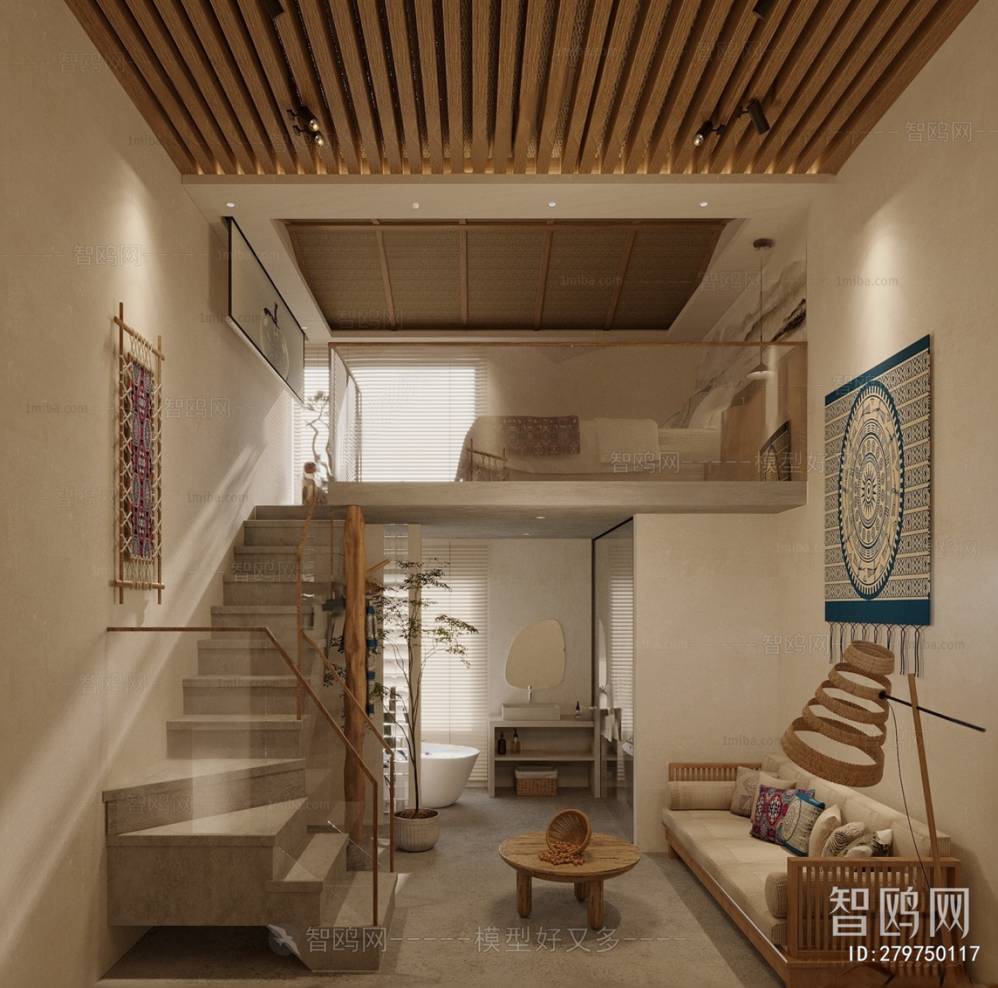 Wabi-sabi Style Apartment