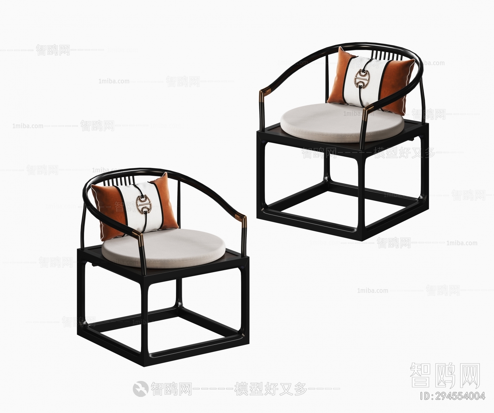 New Chinese Style Single Chair