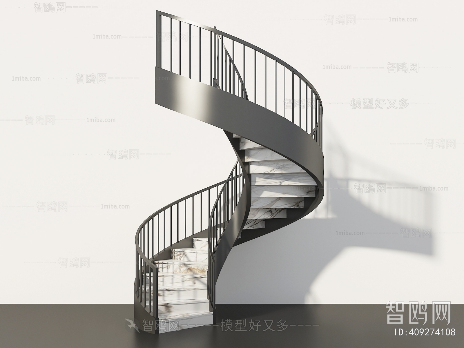 Modern Rotating Staircase