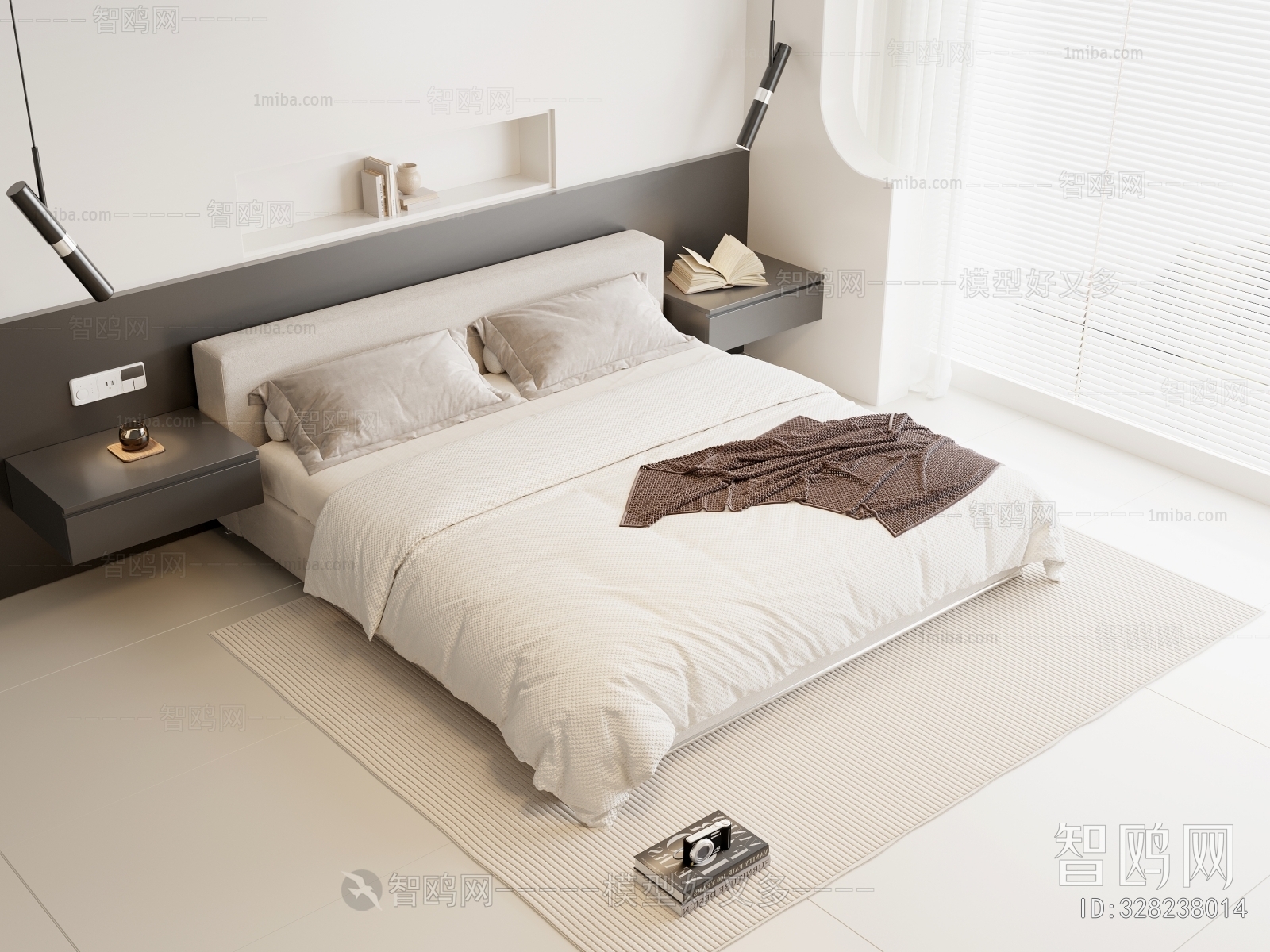 Modern Double Bed