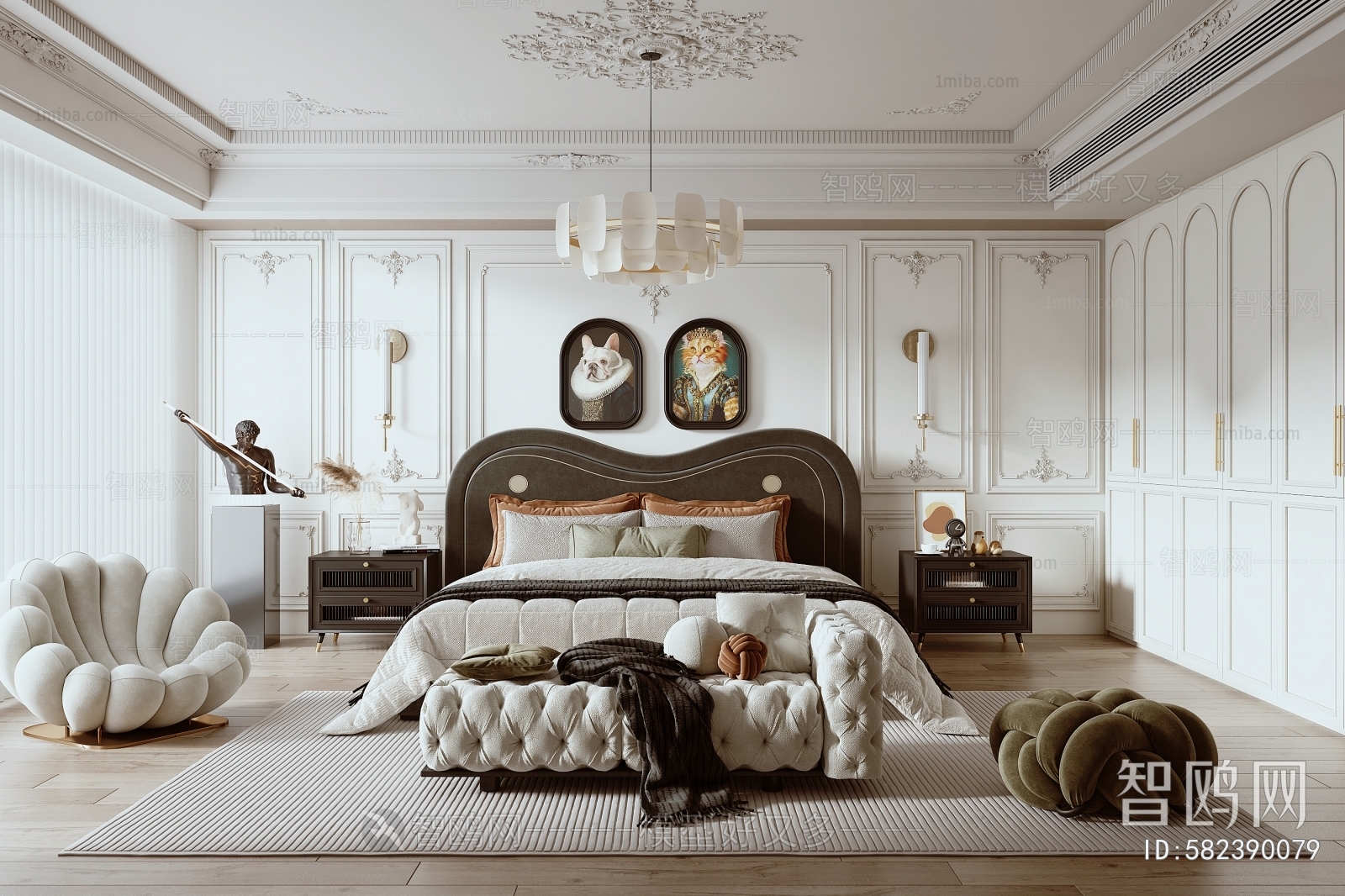 French Style Bedroom