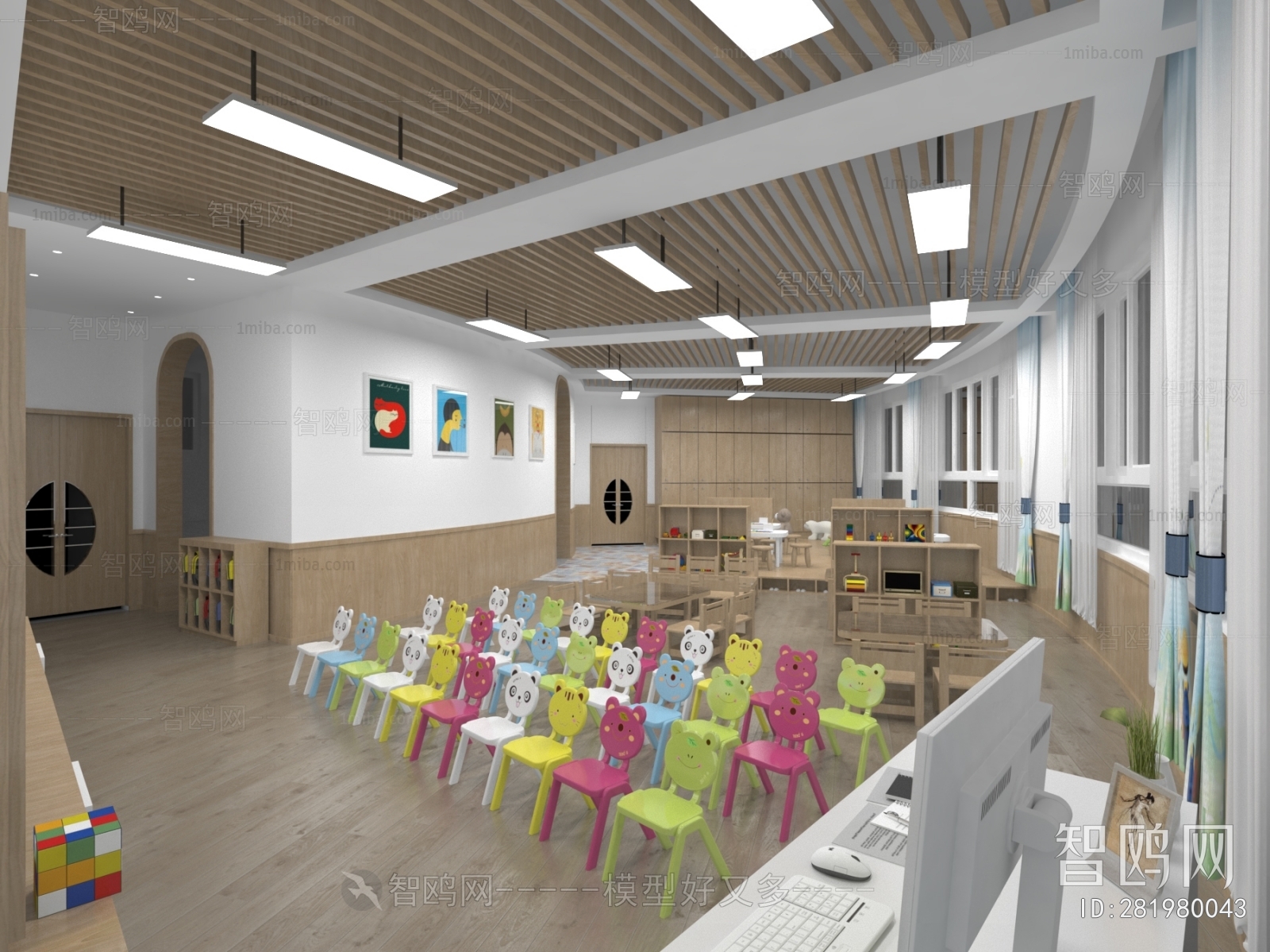 Modern Kindergarten Classrooms