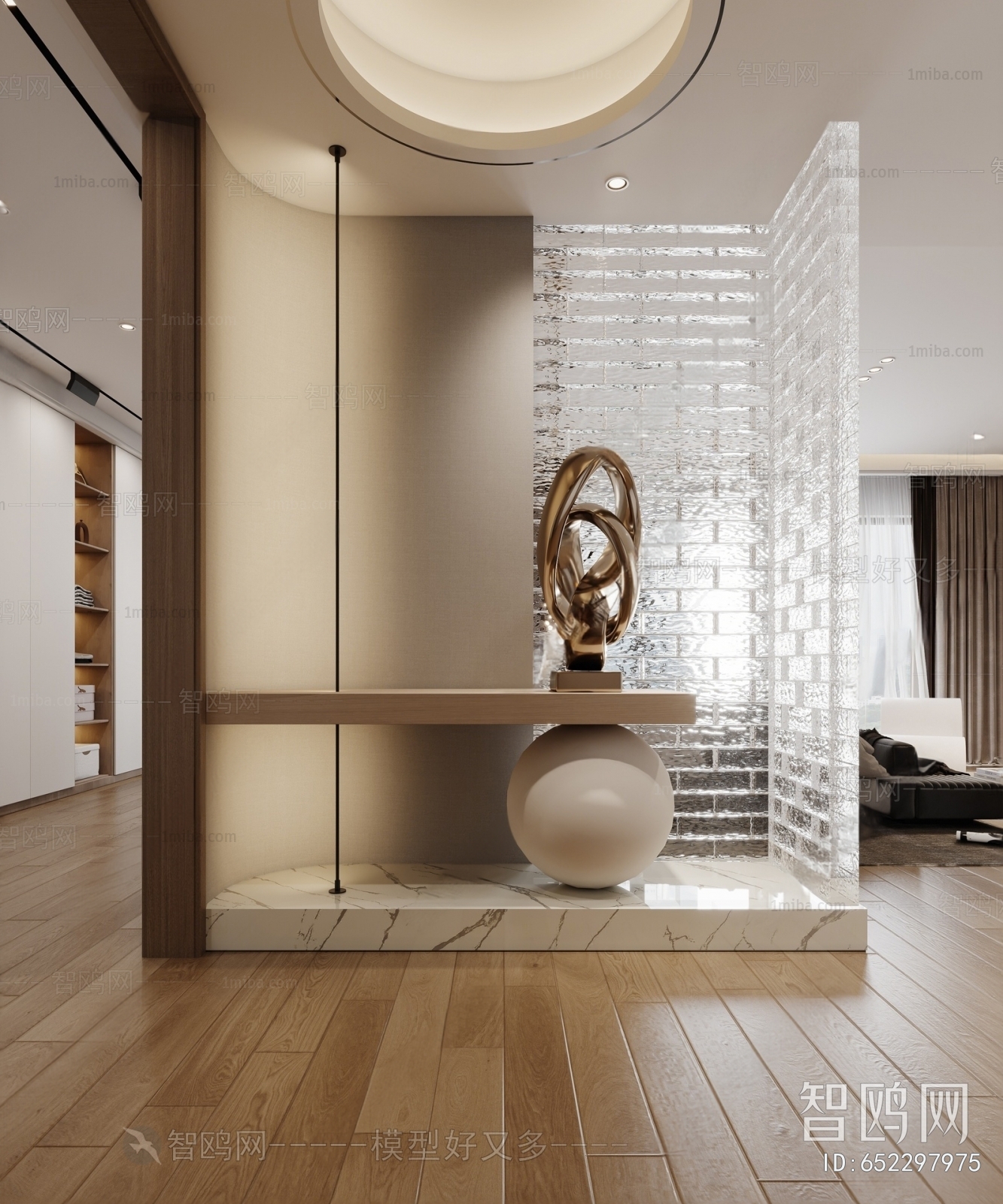 Modern Hallway