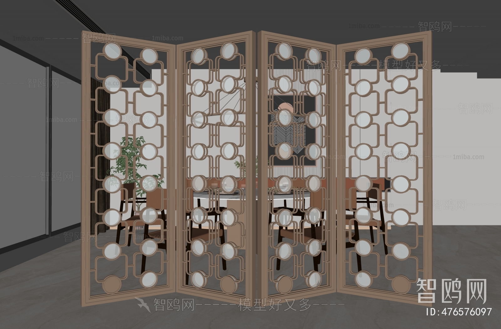 New Chinese Style Partition