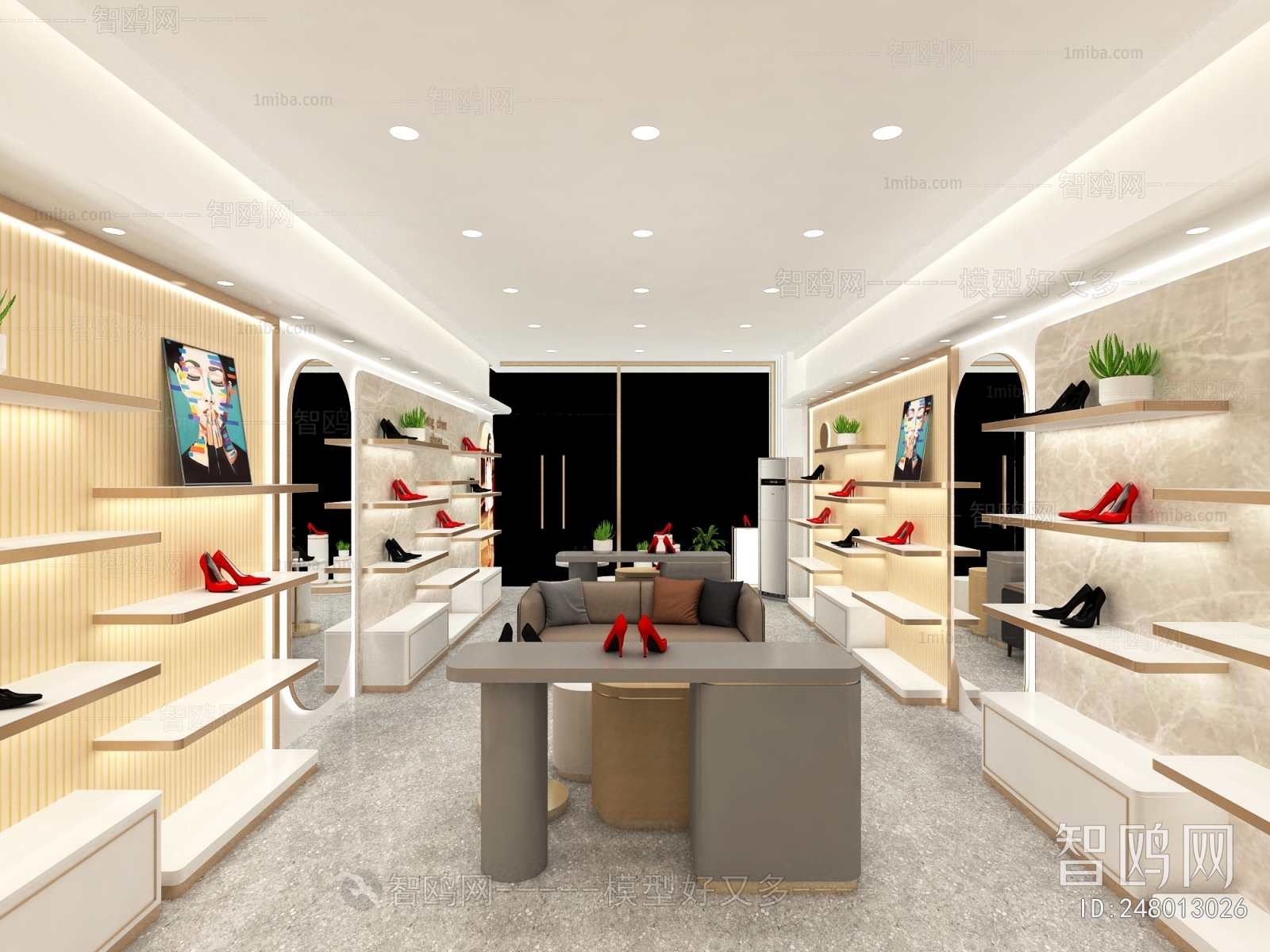 Modern Shoe Store