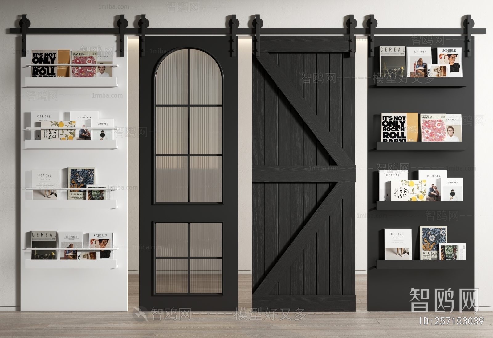 Origin OS 20 3 Panel Sliding Door - - 3D Warehouse
