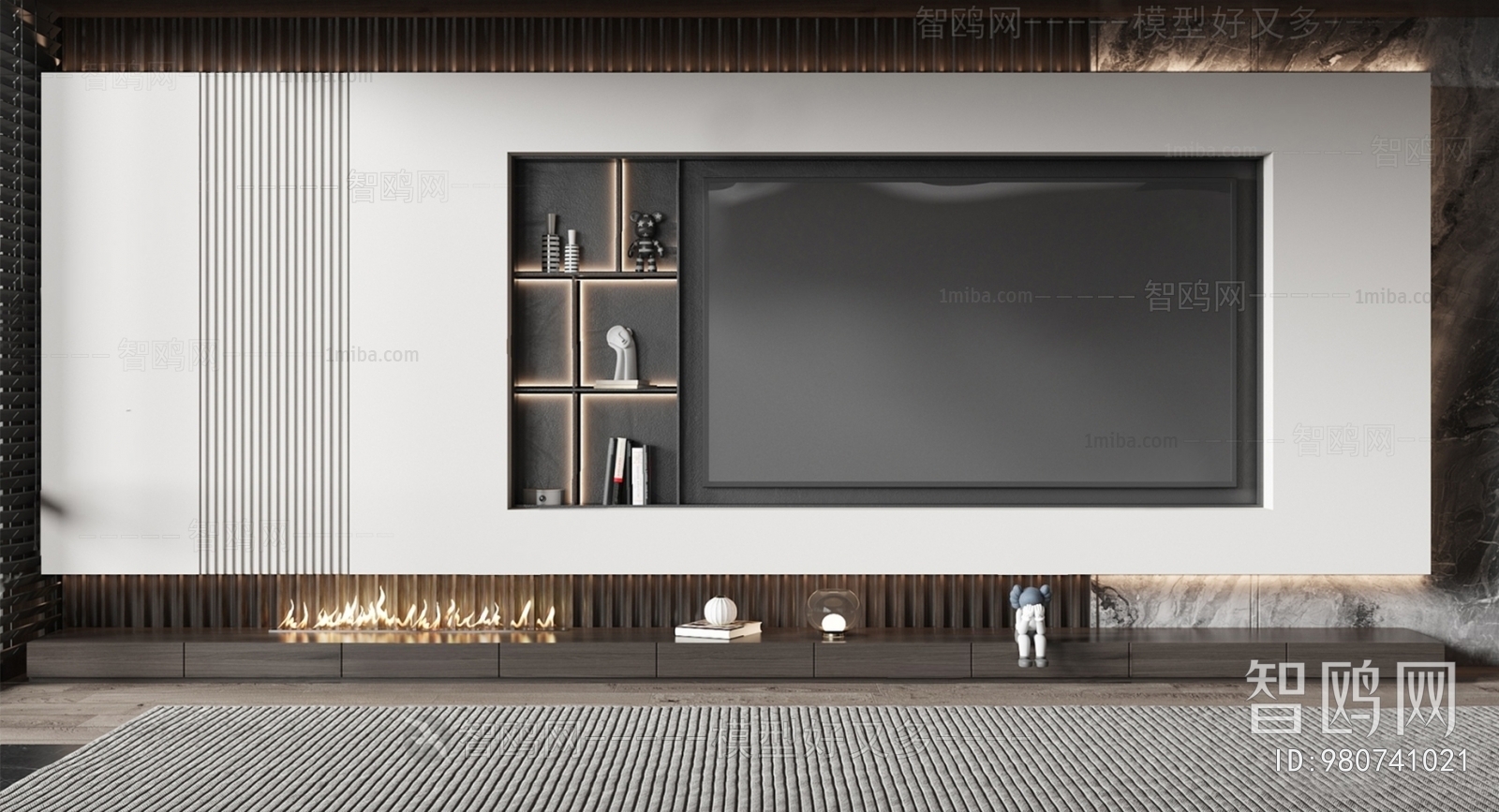 Modern TV Wall