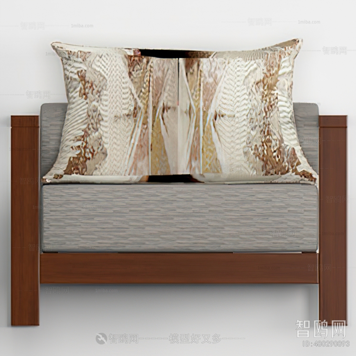 New Chinese Style Single Sofa