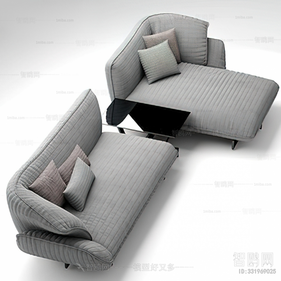 Modern Multi Person Sofa