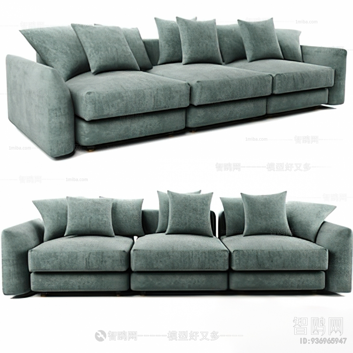 Modern Three-seat Sofa