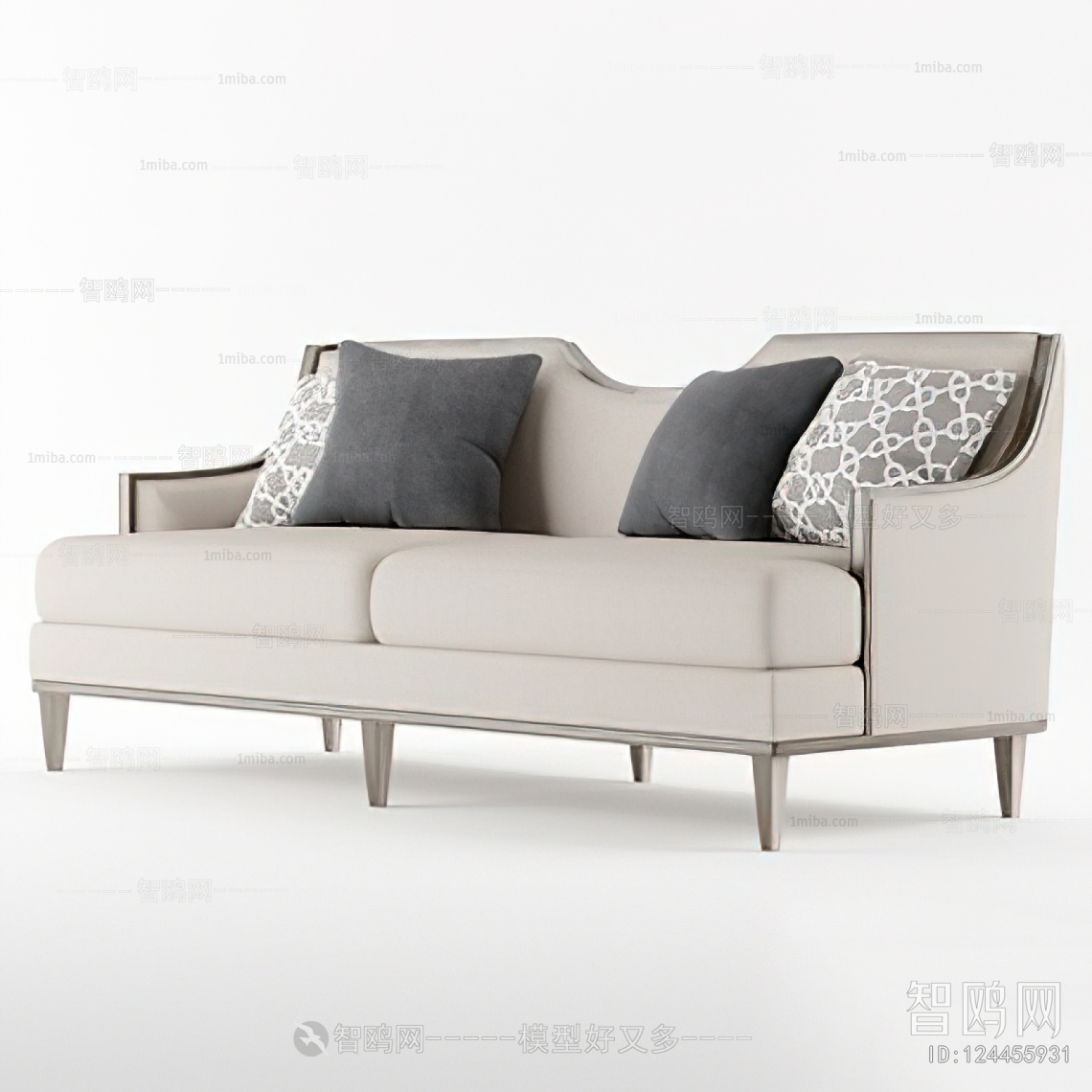 New Chinese Style A Sofa For Two