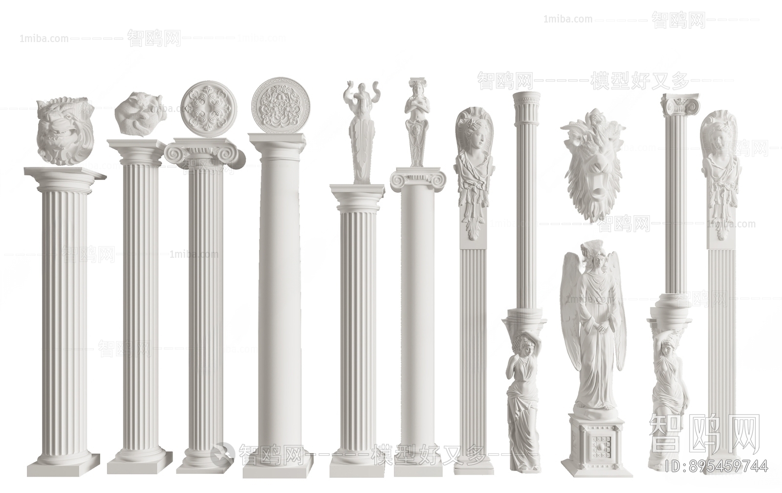 欧式罗马柱子