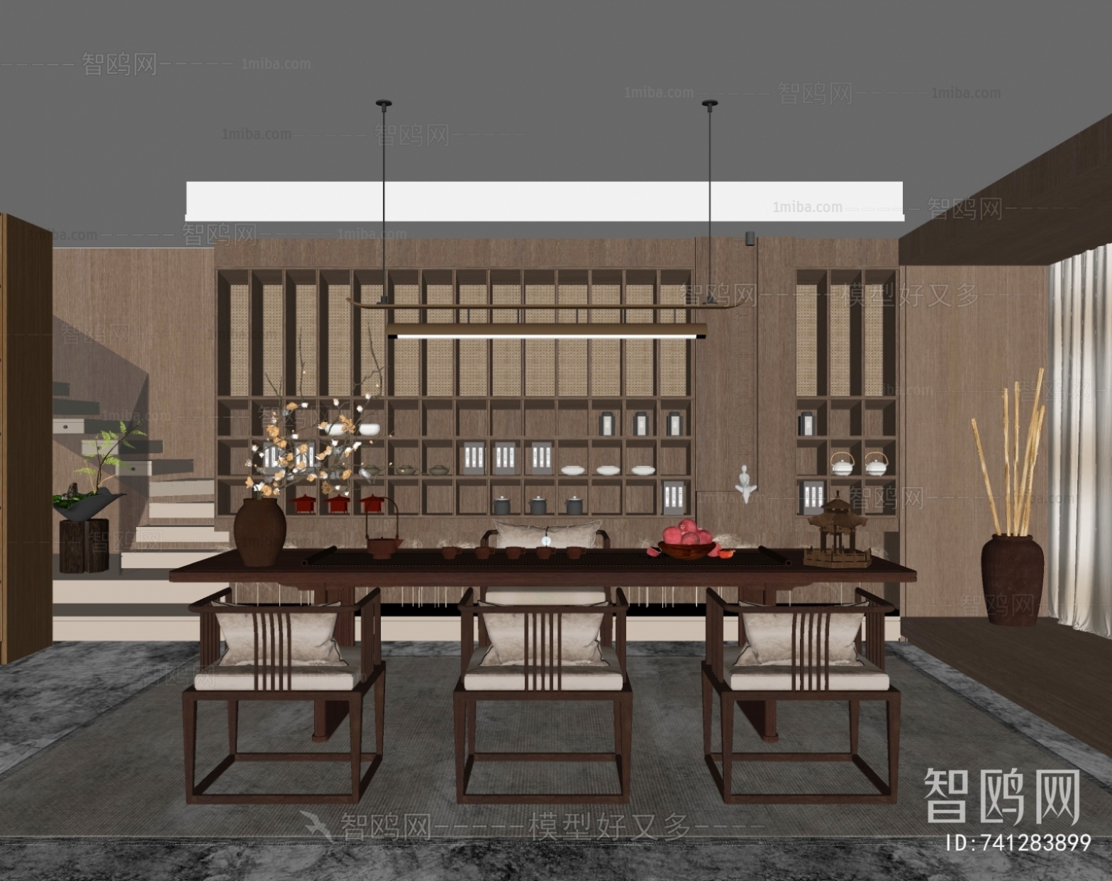 New Chinese Style Tea House