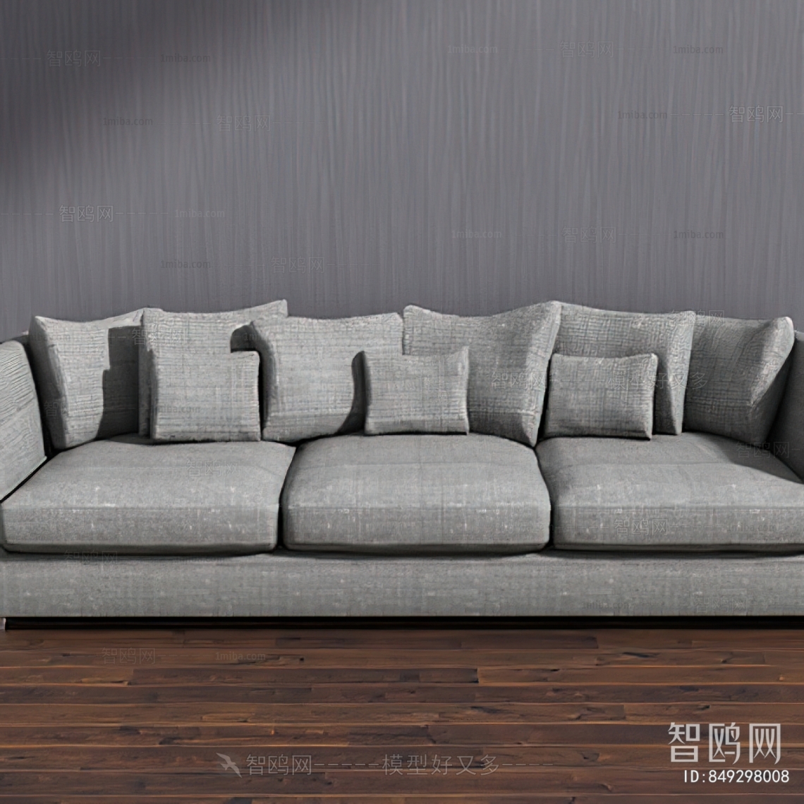 Modern Three-seat Sofa