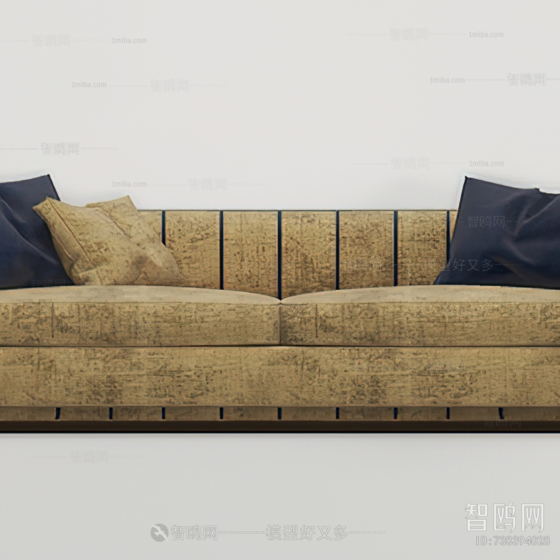 New Chinese Style A Sofa For Two