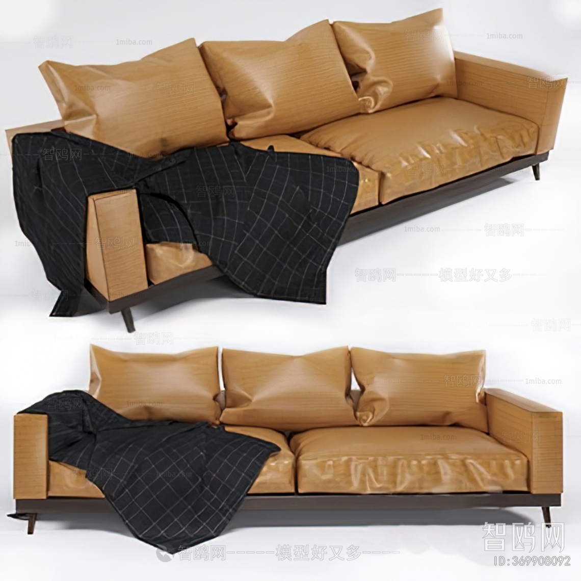 Modern Three-seat Sofa