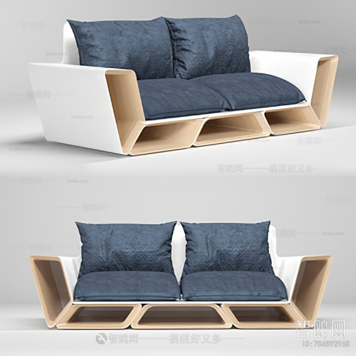 Nordic Style A Sofa For Two