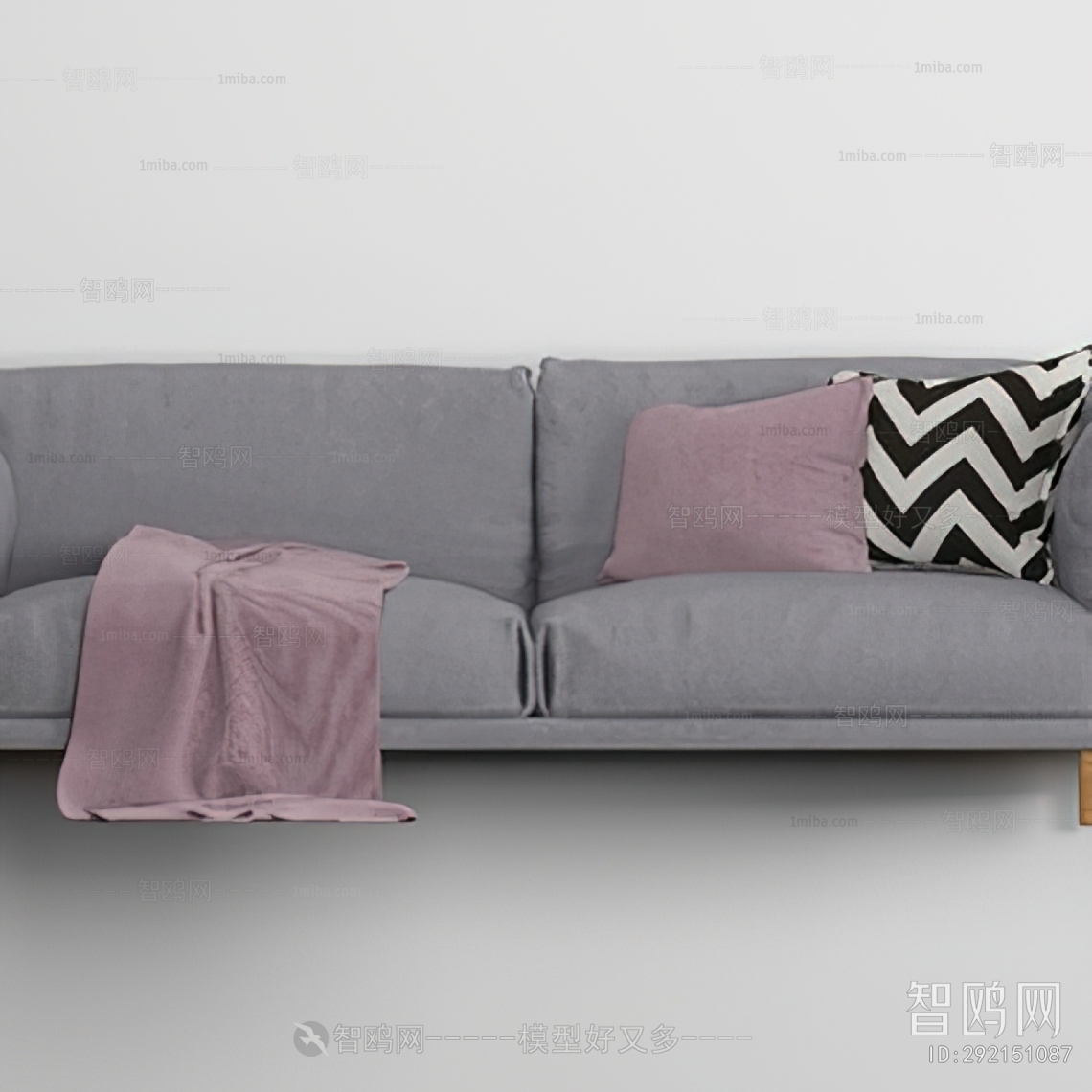 Nordic Style A Sofa For Two